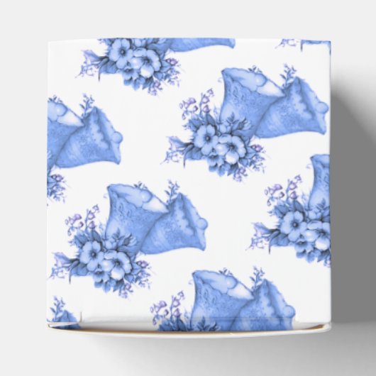 Ballotins Cloches Mariages bleues (Haut)