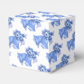 Ballotins Cloches Mariages bleues (Arrière)