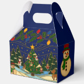 Ballotins Cloisonne Art Whimsical Forest Classic Christmas (Verso)