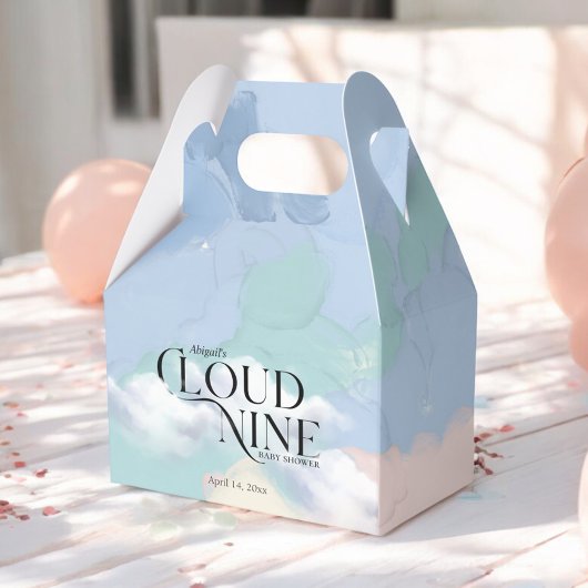 Ballotins Cloud Neuf Élégant Baby shower Pastel