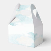 Ballotins Cloud Nine Bleu Fête des mariées blanche merci (Arrière)