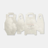 Ballotins Cloud Nine Modern Baby Shower Thank You (Déplié)