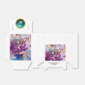 BALLOTINS CLOWN MUSICAL ROSE PÂLE BLEU TEAL GEMME PIERRE MON (Déplié)