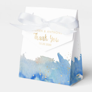 Ballotins Coastal Elegance Beachy Wedding Favor Box