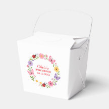 Coccinelle Fleur Sauvage Baby Shower Fille