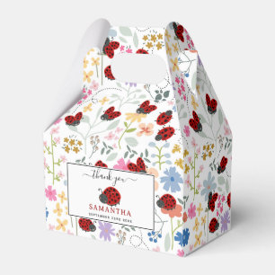 Ballotins Coccinelles Mignonnes Fleurs Sauvages Floral Fanta
