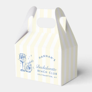 Ballotins Cocktail Retro Moderne Bachelorette Bleu