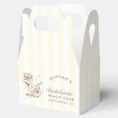 Ballotins Cocktail Retro Moderne Bachelorette Brown (Ouvert)