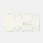 Ballotins Cocktail Retro Moderne Bachelorette Vert & Jaune (Déplié)