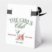 Ballotins Cocktails Classy Green & Red Bach Week-end (Arrière)