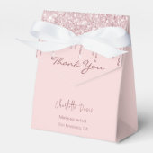 Ballotins Code QR d'affaires avec gouttes de paillettes en o (Verso)