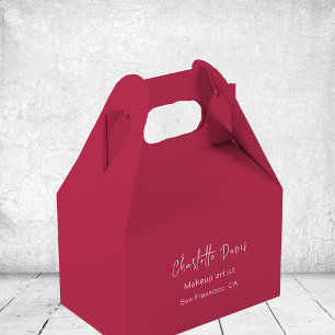 Ballotins Code QR Instagram affaires bordeaux magenta