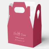 Ballotins Code QR Instagram affaires bordeaux magenta (Ouvert)