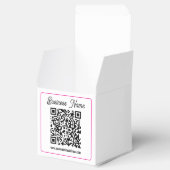 Ballotins Code QR scannable avec écriture manuscrite en scri (Ouvert)
