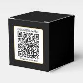 Ballotins Code QR scannable modifiable + Nom de votre entrep (Verso)