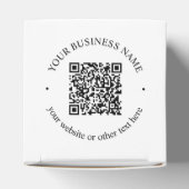 Ballotins Code QR téléchargé Plus Texte circulaire modifiabl (Haut)