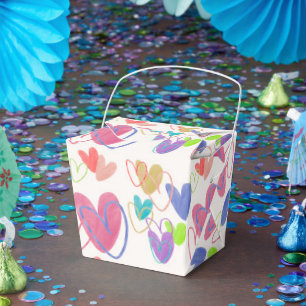 Ballotins Cœur Coloré Super Mignon