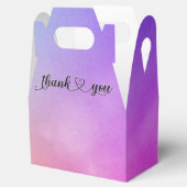 Ballotins Coeur de Merci souriant sur aquarelle (Ouvert)