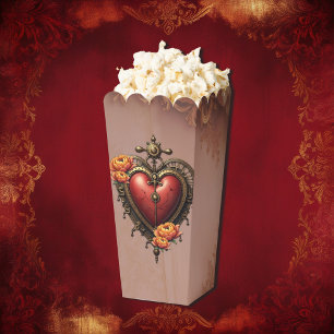 Ballotins Coeur de vapeur avec fleurs.