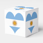 Ballotins Coeur du drapeau argentin (Verso)