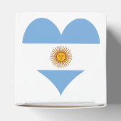 Ballotins Coeur du drapeau argentin (Haut)