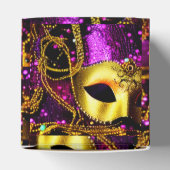 Ballotins Coeur élégant en masque or (Haut)