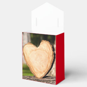 Ballotins cœur en bois
