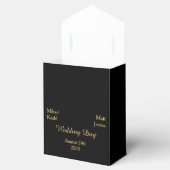 Ballotins Coeurs Aglow avec Fierté Gay Wedding Favor Box (Ouvert)