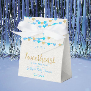 Ballotins Cœurs Amoureux Suspendus Baby Shower Petit Cœur Su
