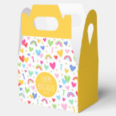 Ballotins Coeurs arc-en-ciel 1er anniversaire Nom de fête Ja (Ouvert)