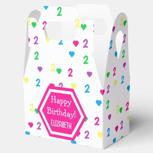 Ballotins Coeurs arc-en-ciel 2e anniversaire (Ouvert)