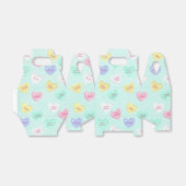 Ballotins Coeurs bonbons de la Saint Valentin rétro sur Turq (Déplié)