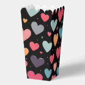 Ballotins Cœurs colorés Saint-Valentin (Verso)