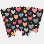 Ballotins Cœurs colorés Saint-Valentin (Déplié)