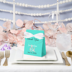 Ballotins Coeurs coucher de soleil romantique Turquoise