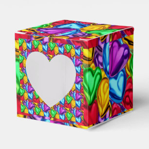 Ballotins Coeurs d'amour colorés