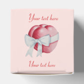 Ballotins cœurs d'amour rouges romantiques pour la Saint-Val (Haut)