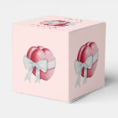 Ballotins cœurs d'amour rouges romantiques pour la Saint-Val (Arrière)