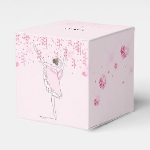 Ballotins Coeurs de parties scintillant rose Ballerina 