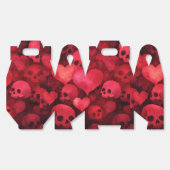 Ballotins Coeurs Et Crânes Roses (Déplié)