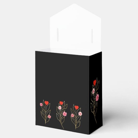 Ballotins Coeurs Et Fleurs (Ouvert)