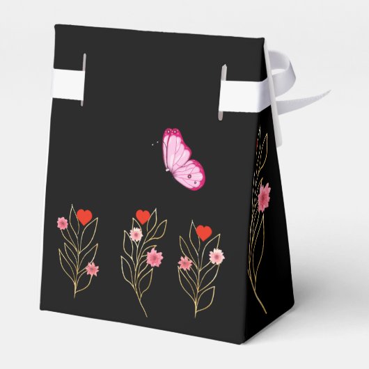 Ballotins Coeurs Et Fleurs (Arrière)