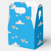 Ballotins Coeurs et nuages sur le bleu (Ouvert)