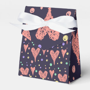 Ballotins Coeurs motifs Fille colorée Moderne Cute