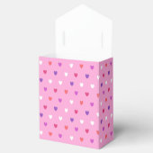 Ballotins Coeurs polka rose (Ouvert)