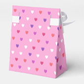 Ballotins Coeurs polka rose (Arrière)