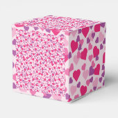 Ballotins Coeurs roses d'amour pour la Saint Valentin (Arrière)