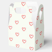 Ballotins Coeurs rouges Motif, mignonne, amour (Ouvert)