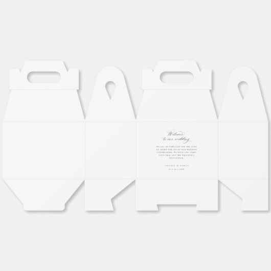 Ballotins Coffret Cadeau de Voyage Hôtelier pour Week-end de (Déplié)