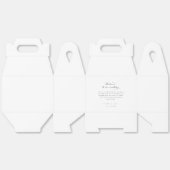 Ballotins Coffret cadeau de voyage pour hôtel de weekend de  (Déplié)